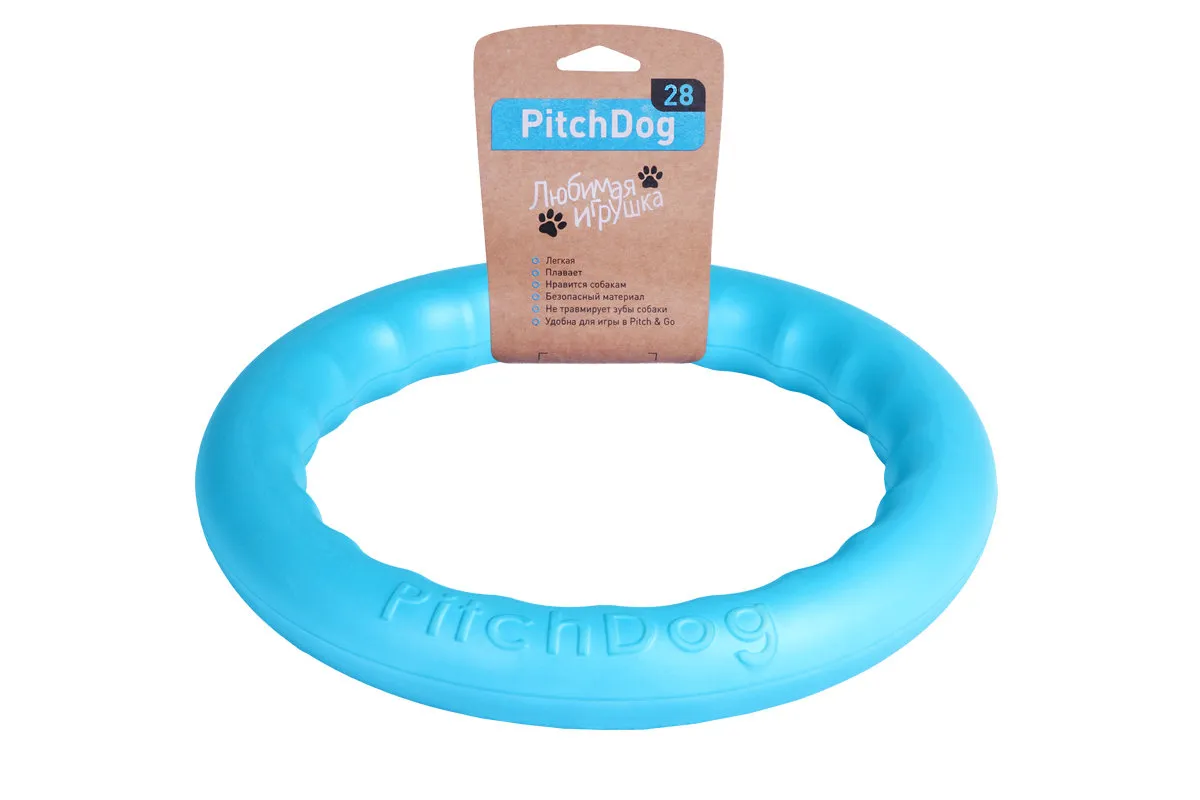 CoLLaR PitchDog кільце іграшка для собак (блакитний), 28 см