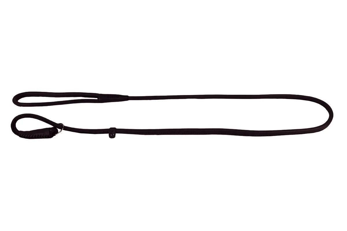 CoLLaR Soft повідець-зашморг круглий (чорний), W 8 мм, L 135 см
