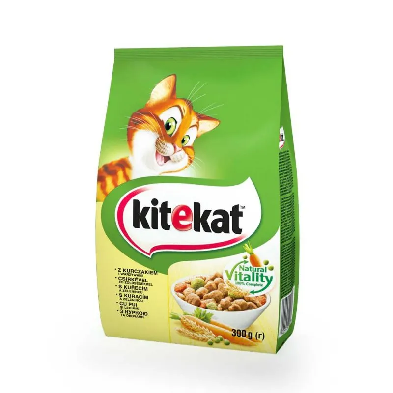 Кітікет сухий корм (курка з овочами), 300 г