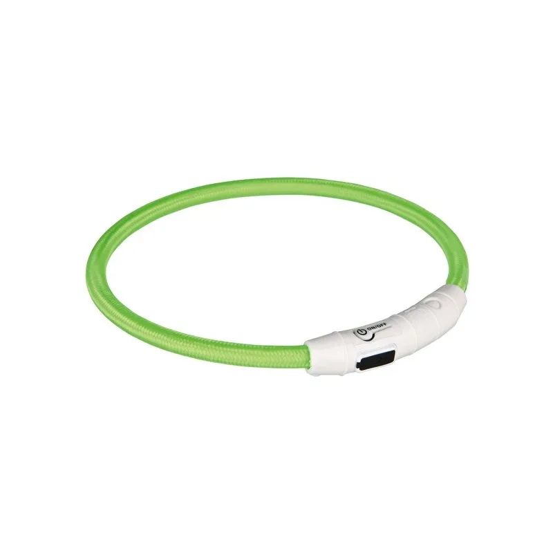 Trixie нашийник що світиться з USB XS-S, W 7 мм, L 35 см