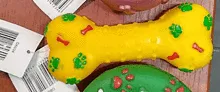 Іграшка для собак Кісточка в кісточках, 9,5х3,5х2 см