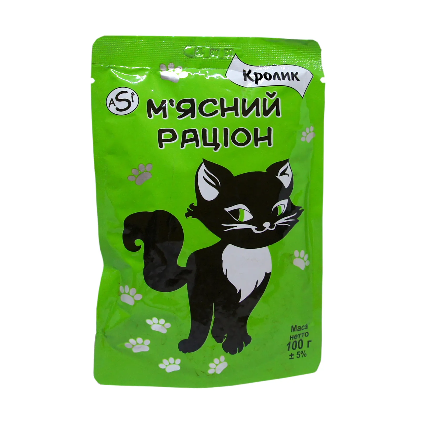 ASI пауч для котів (кролик), 100 г
