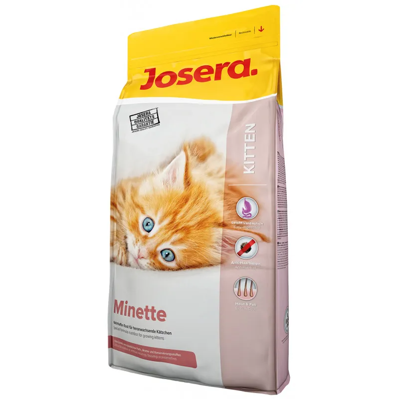 Josera Minette для котенят, 1 кг (мішок 10 кг)