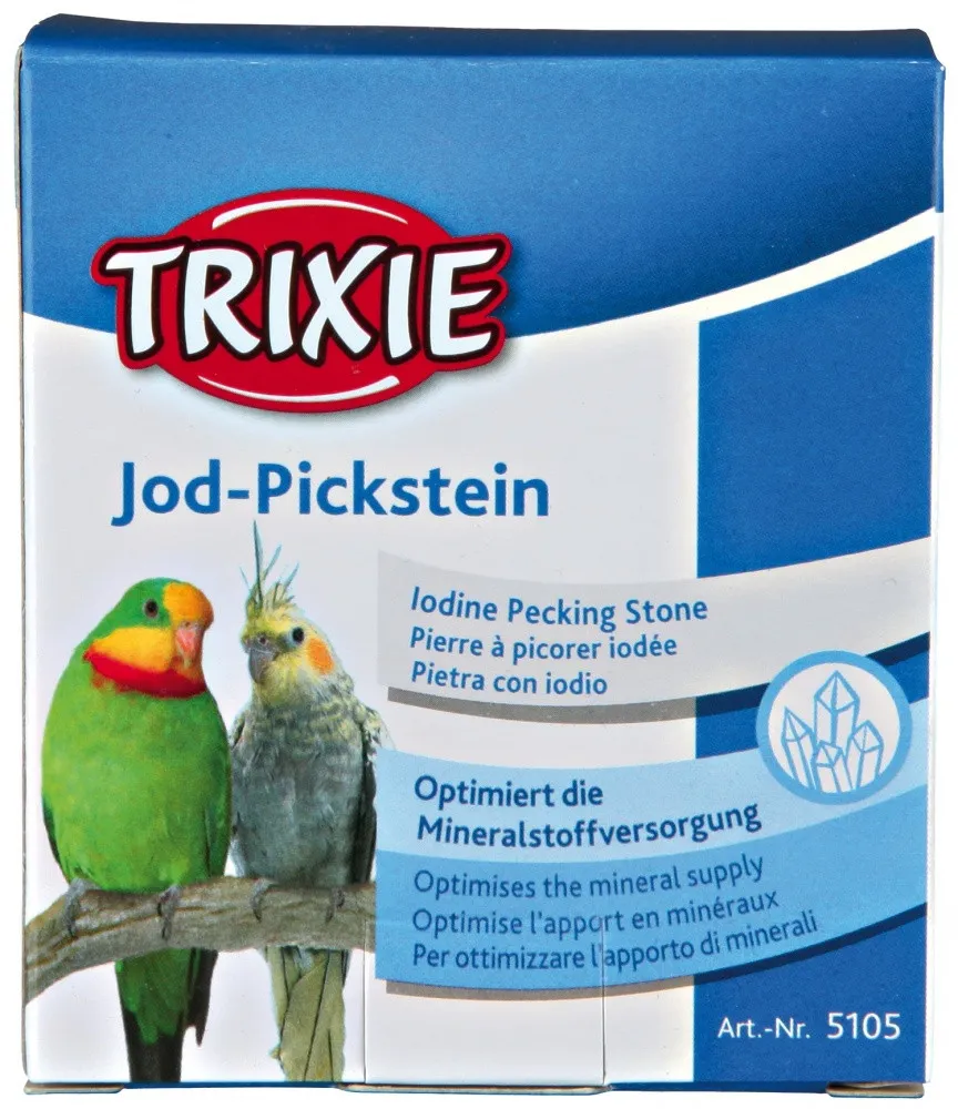 Trixie Iodine Pecking Stone крейда для птахів з йодом, 90 г