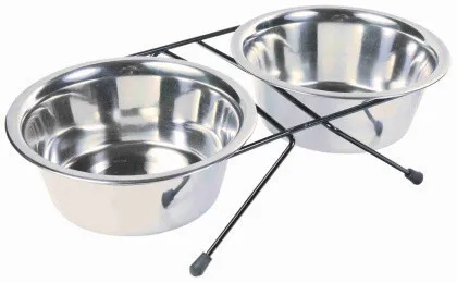 Підставка з мисками для собак, 1,8 л