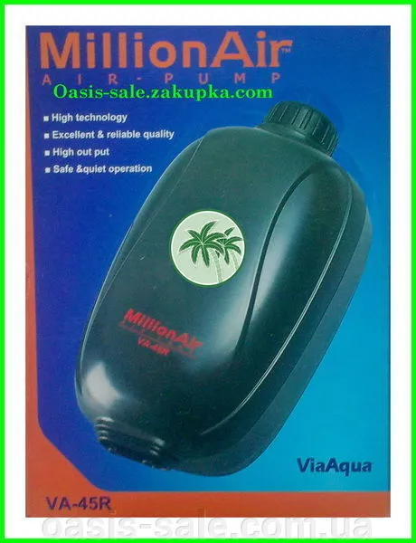 Компресор VA 45R, 4 Вт, 2X180 л/г двоканальний