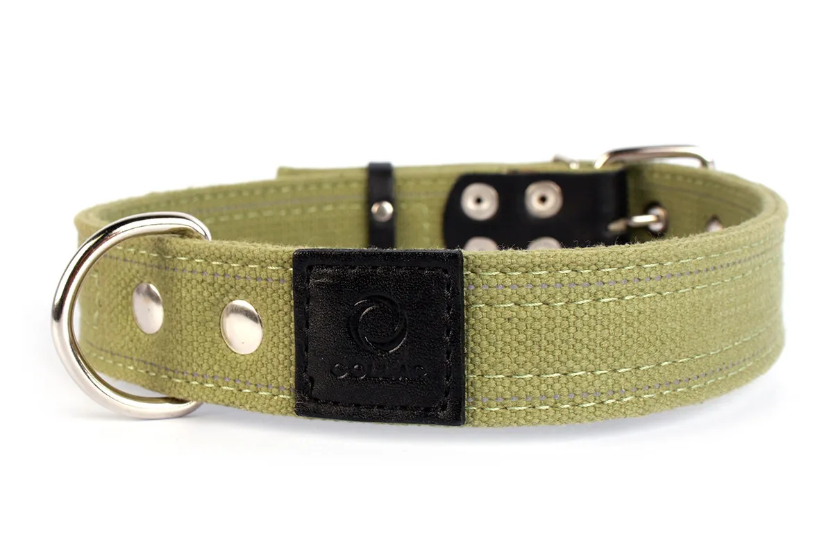CoLLaR нашийник з бавовняної стрічки подвійний, W 35 мм, L 51-63 см