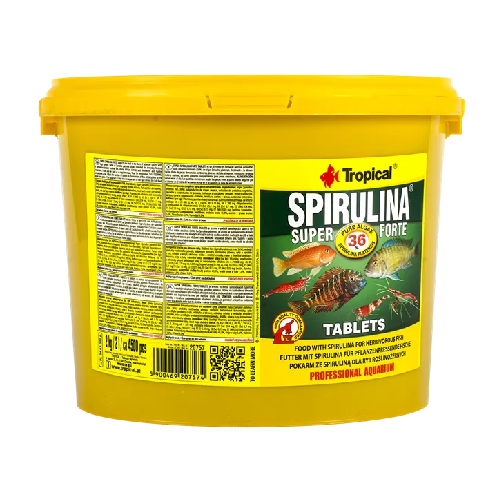 Корм Tropical Super Spirulina Forte Tablets, 100 г.