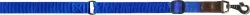 CoLLaR Dog Extreme повідець нейлоновий зі шкірою регульований (синій), W 20 мм, L 100-160 см