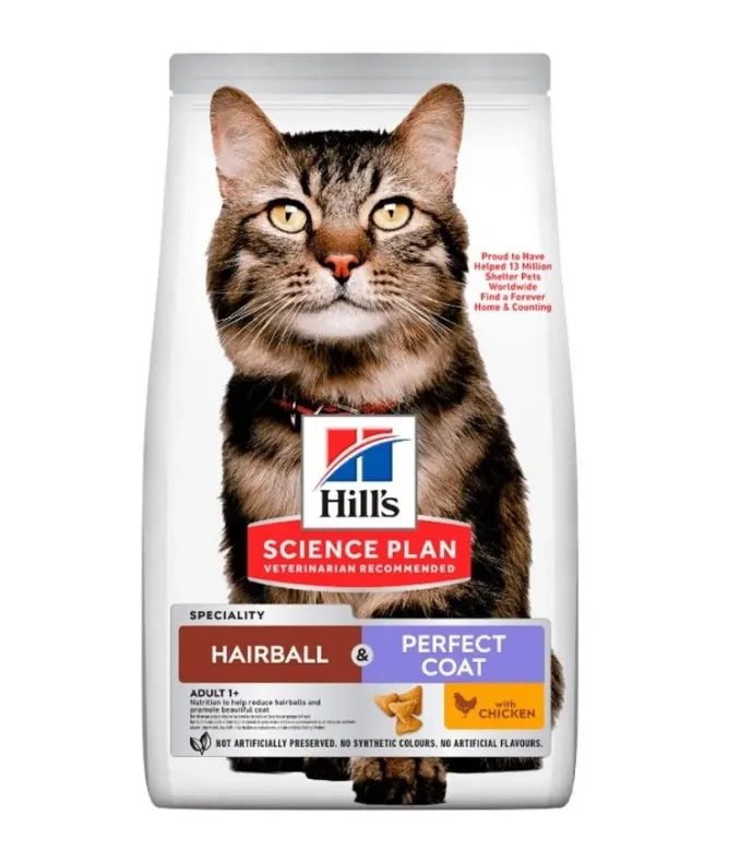 SP Fel Adult HB&PerfCoat Виведення шерсті, здорова шерсть 3кг 608548