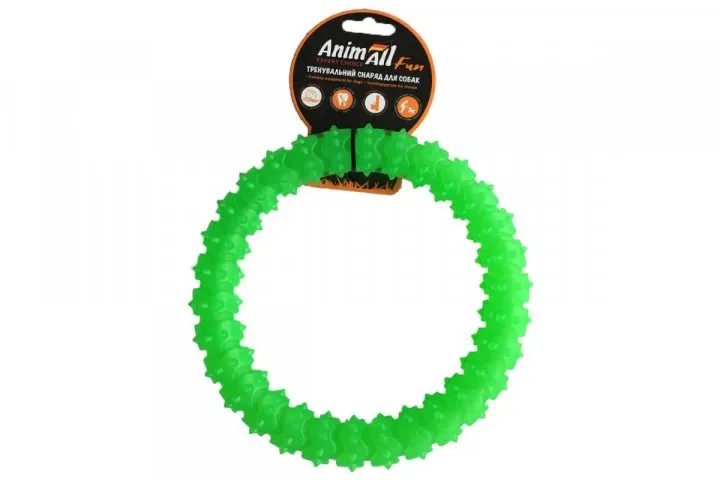 AnimAll Fun 88160 "Кільце з шипами" 20 см ЗЕЛЕНЕ