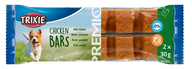 31857 Ласощі для собак Trixie Premio Chicken Bars курка 2шт*30г