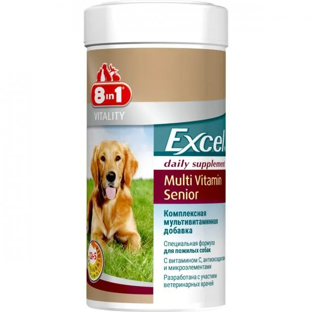 Excel Multi Vit-Senior мультивітаміни для літніх собак 70таб. 190г