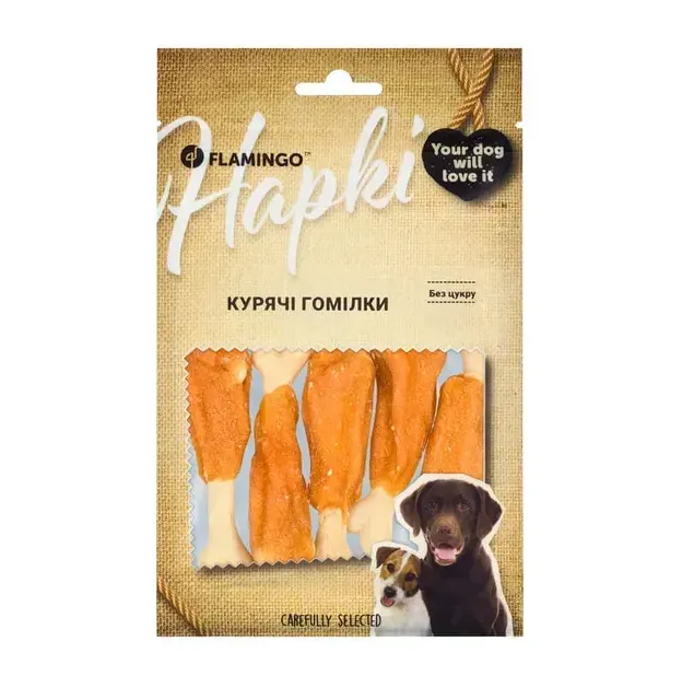 Flamingo Курячі гомілки для собак 75г