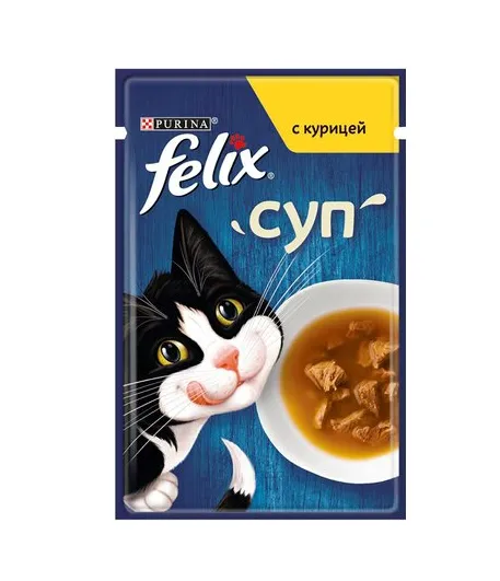 Felix Soup (Фелікс суп) Курка. Конс/кот 48г