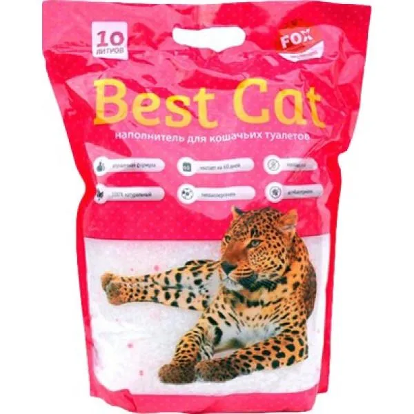 Best Cat Силікагелевий гігієнічний наповнювач, 10 л