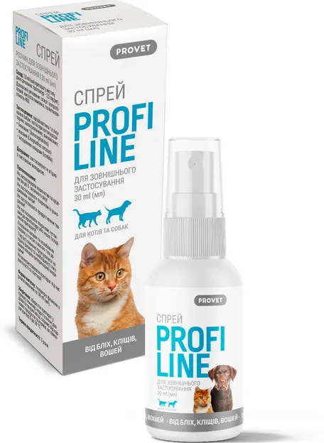 Спрей Profi Line ProVET для котів і собак 30мл