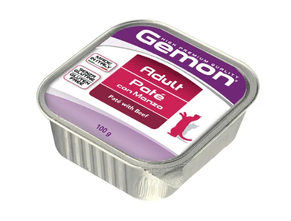 Корм для котів GEMON Beef (яловичина) 100г