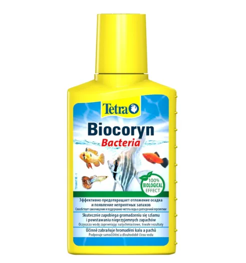 Тetra Aqua Biocoryn для розкладання біологічних забруднень води 100мл 313811/313842