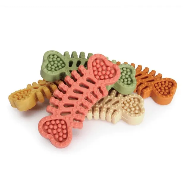 Ласощі Camon Dental Snack Mix рибний скелет 90г 8см AE371