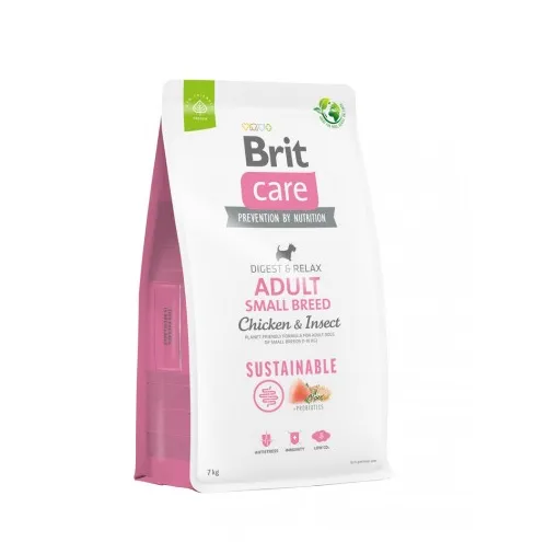 Brit Care Sustainable Adult Small Breed Chicken&Insect (для собак малих порід) 1кг 172213
