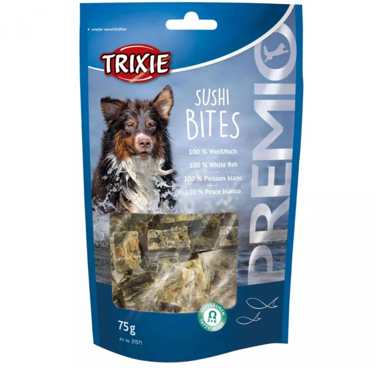 31571 Ласощі для собак Trixie Premio Sushi Bites риба 75г