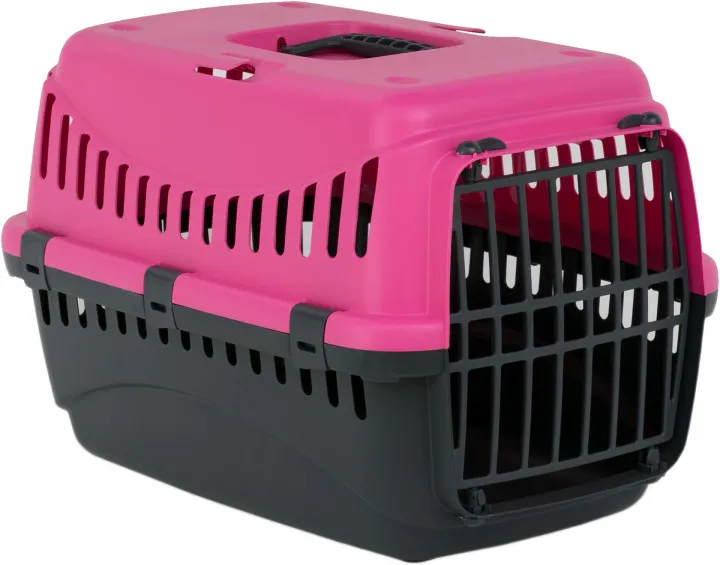 Переноска GIPSY 2 large Pink , пластикові двері, 58*38*38 см
