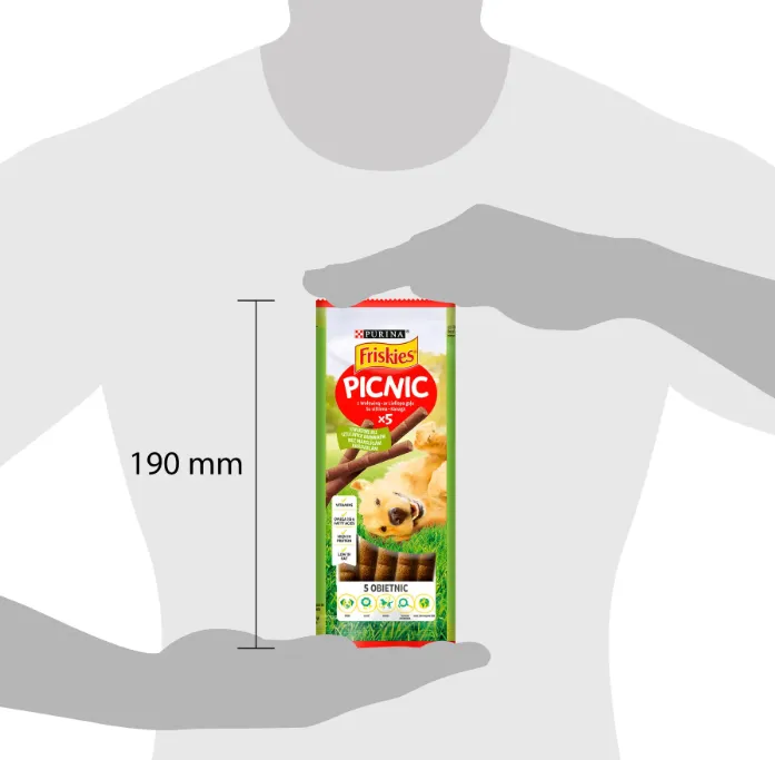 Friskies Picnic з яловичиною 5шт 42г
