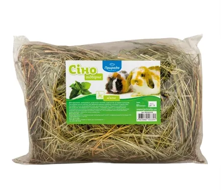 Сіно для гризунів "М'ята" 200г