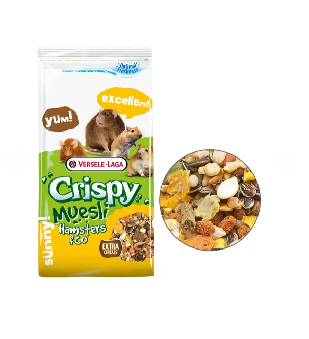 617212 VL Crispy Muesli Хом'як (Hamster&Co) зернова суміш для хом'яків, щурів, мишей, піщанок, 1кг