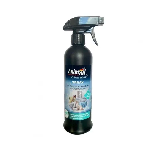 AnimAll Clean Home Спрей-винищувач запахів та біологічних плям, гіпоалергенний, 500мл