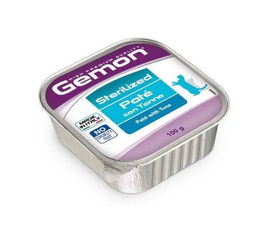 Корм для стерилізованих котів GEMON Sterilised Tuna (тунець) 100г