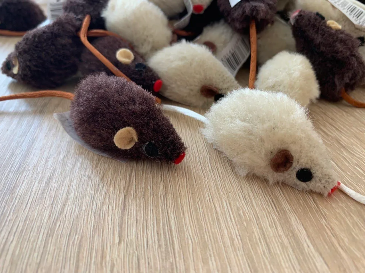 Іграшка для котів "Мишка", 5 см