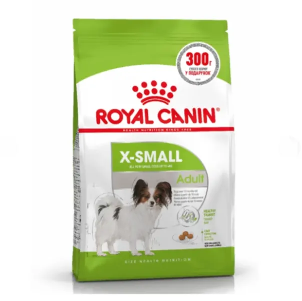 Royal Canin, X-Small Adult 1.2+300кг
