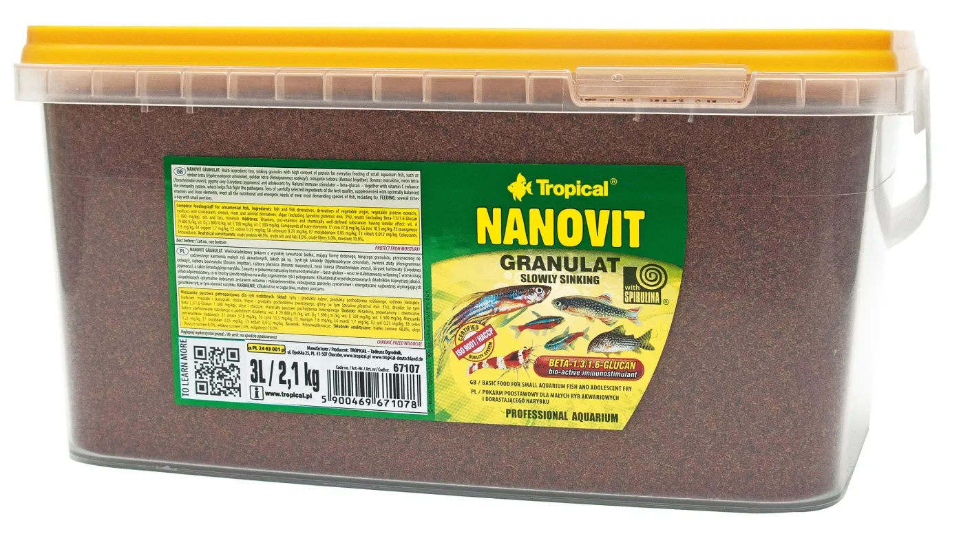 NANOVIT GRANULAT, 0,1кг.