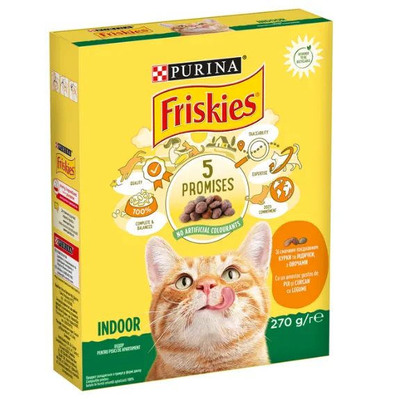 Friskies коробка 270г Indoor