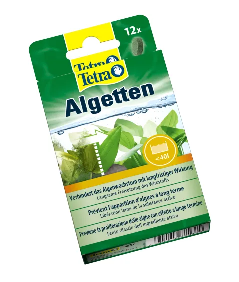 Тetra Algetten 12таб. на 120л проти водоростей в акваріумі 770379/140349 (поштучно)