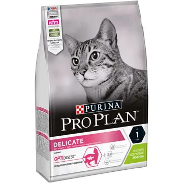 ProPlan 1,5кг  Delicate З ягням для котів з чутливою шкірою