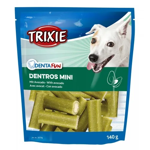 31776 Ласощі для собак Trixie DentaFun Dentros Mini жувальні палички з авокадо 140г 10шт/уп