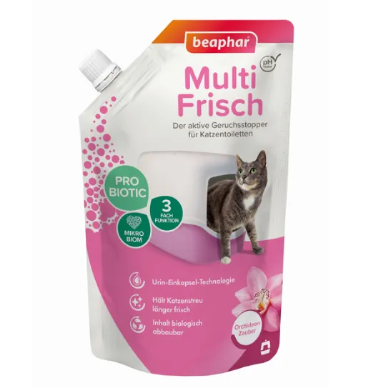 Beaphar Odour Killer for Cats Знищувач запаху Орхідеї 400г 132867