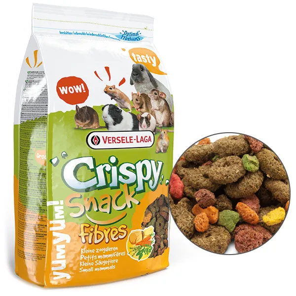 617359 VL Crispy Snack Фібрес (Fibres) зернова суміш для гризунів з овочами, 650г