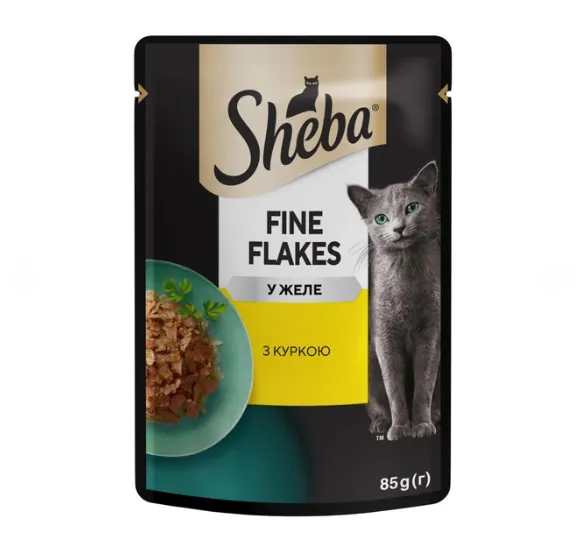 Sheba POU з куркою в желе 85г