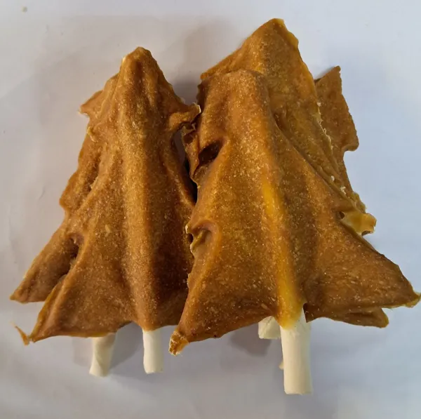 50680 Ласощі Barbecue Chicken Xmas Tree ялиночки коричневі 1кг