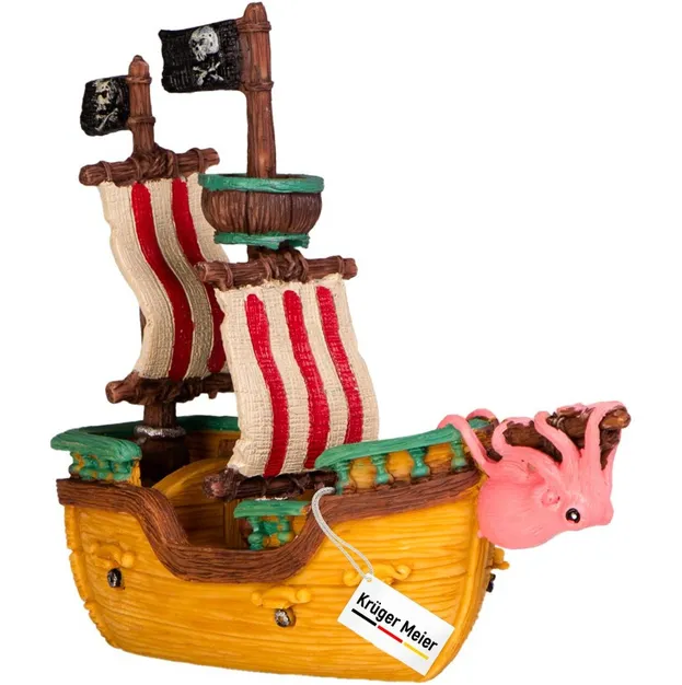 Декорація "Піратський корабель" Kruger Meier Pirate Ship S 16*6*15см КМ16614