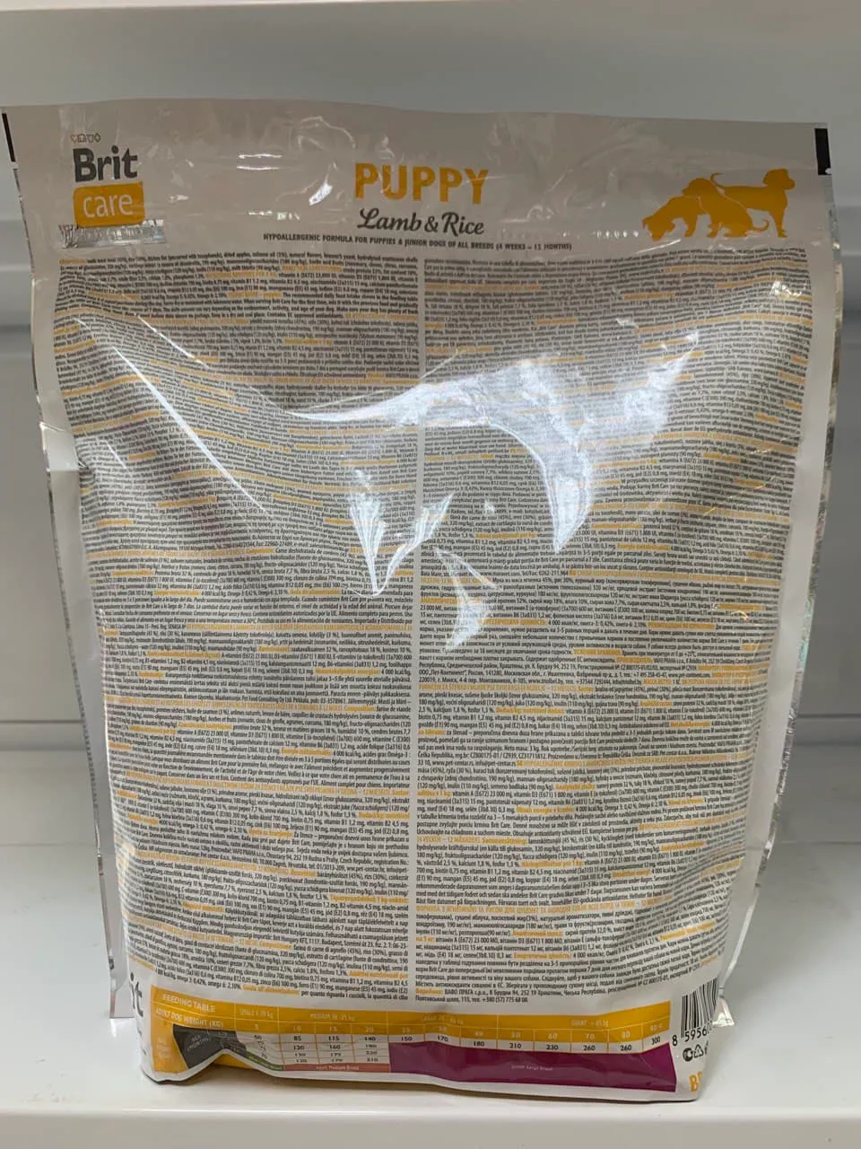 Brit Care Puppy Lamb & Rice (для цуценят) 1Kg