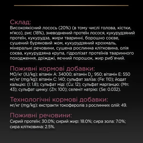 ProPlan 3кг Adult Small&Mini Sens. skin З лососем для соб. малих порід з чут. шкірою