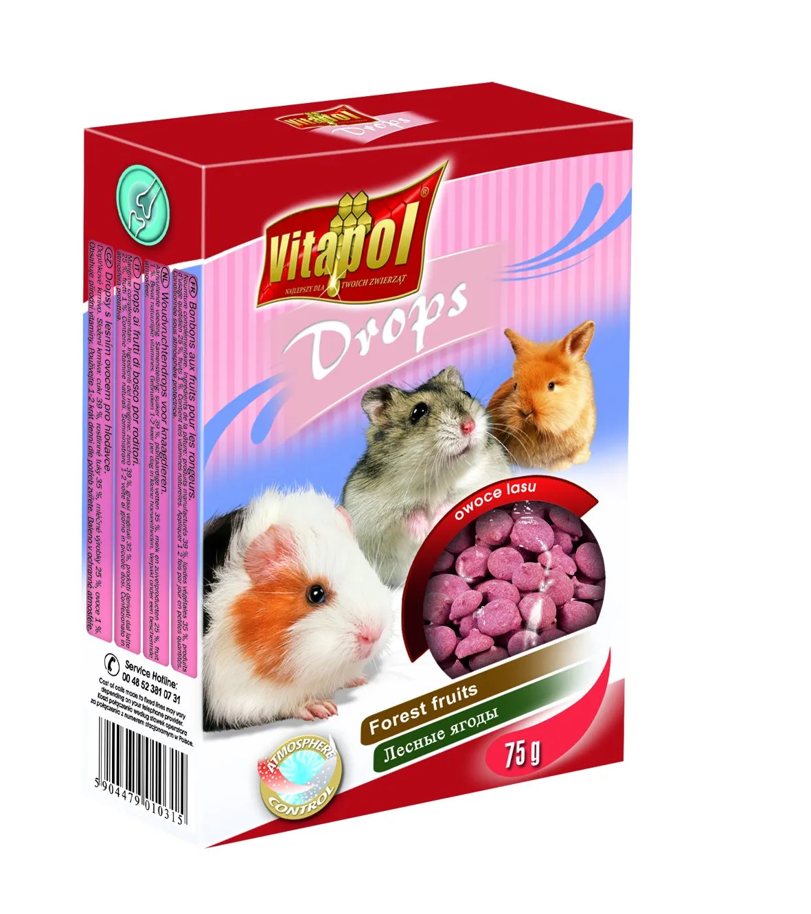 Vitapol дропси лісові ягоди