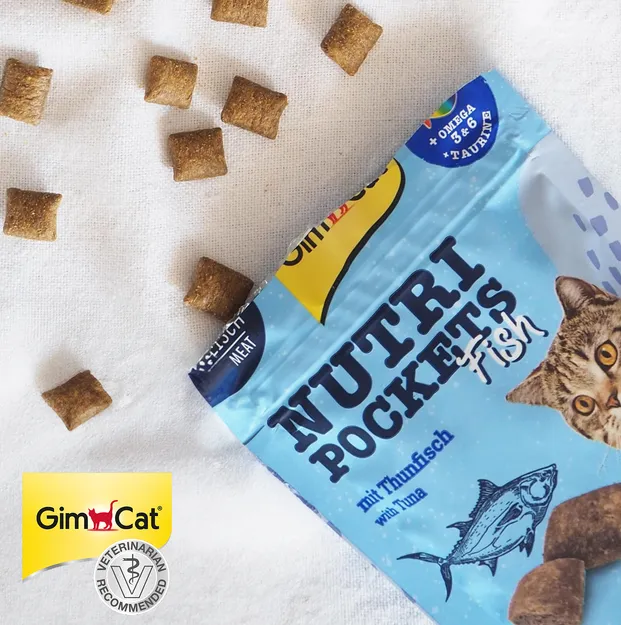 Nutri Pockets Fish для котів Тунець 60г (G-419633)
