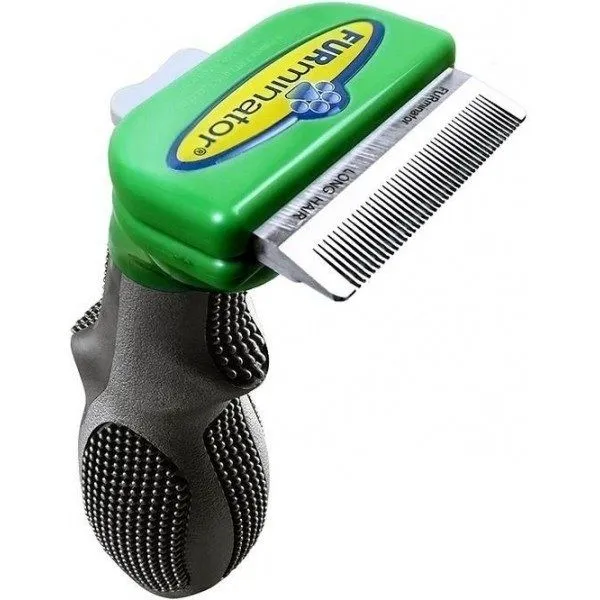 FURminator 46*8мм зелений з кнопкою для собак та котів