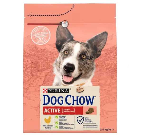 Dog Chow Active Курка для актив/робоч. собак 2.5кг